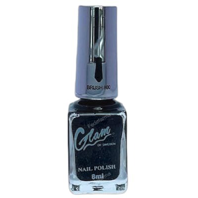NAIL POLISH BLACK GLAM OF SWEDEN 8 ML