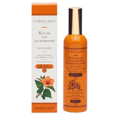 L´ERBOLARIO SOLAR SPF 15 ACELERADOR BRONCEADO SPRAY 100 ML
