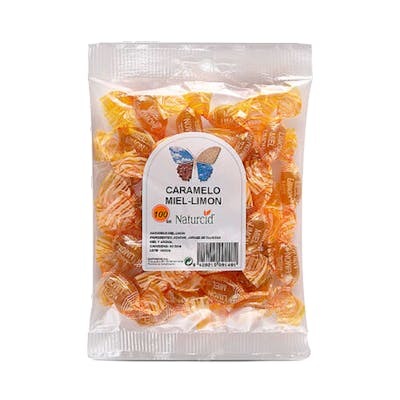 NATURCID CARAMELO MIEL LIMON  100 gr.