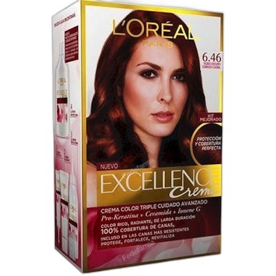 LOREAL PARIS EXCELLENCE CREME COLORACION PERMANENTE646 RUBIO