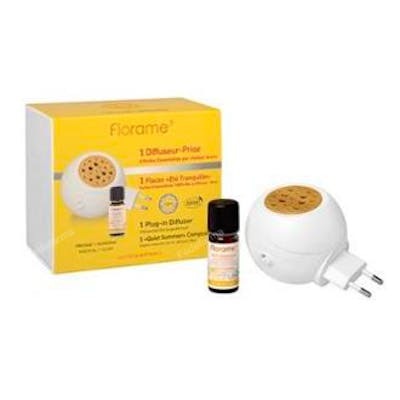 FLORAME DIFUSOR ELECTRICO + ACEITES ESENCIALES Antimosquitos