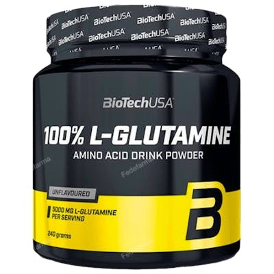 BIOTECHUSA 100% L-GLUTAMINE NEUTRO - 500G