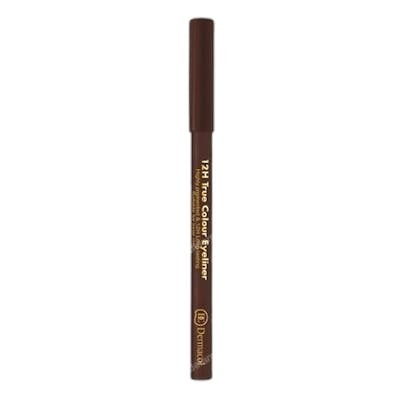 DERMACOL  DELINEADOR 12H TRUE COLOUR NO 06 MARRON OSCURO