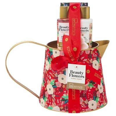 IDC INSTITUTE SET BEAUTY FLOWERS GEL DE BANO 100 GR 3 PIEZA