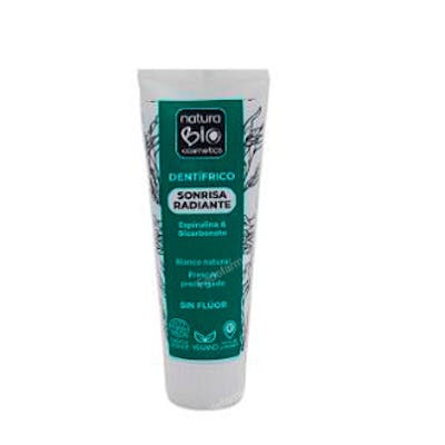 NATURABIO DENTIFRICO SONRISA RADIANTE ESPIRULINA-BICARBONATO