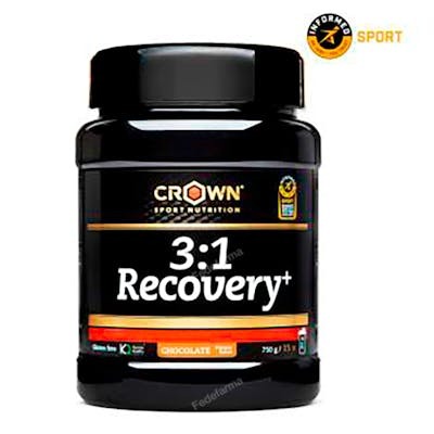 CROWN SPORT NUTRITION 3:1 RECOVERY+  CHOC 750 G (15 PORCIONE