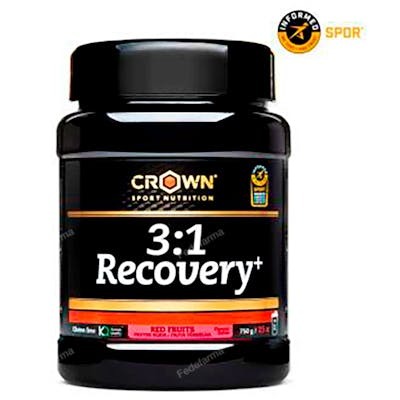 CROWN SPORT NUTRITION 3:1 RECOVERY+ FRUTOS ROJOS 750 G (15 P