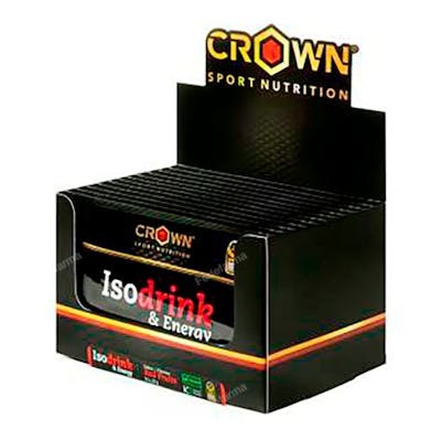 CROWN SPORT NUTRITION ISODRINK & ENERGY MONODOSIS FRUTOS ROJ