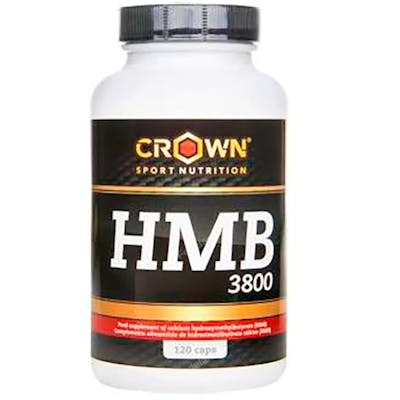 CROWN SPORT NUTRITION HMB 3800 120 CAPS (30 PORCIONES)