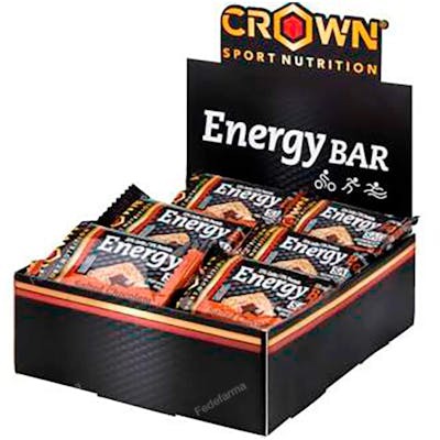 CROWN SPORT NUTRITION ENERGY BAR SALTY CHOC CHOC SALADO 12 X