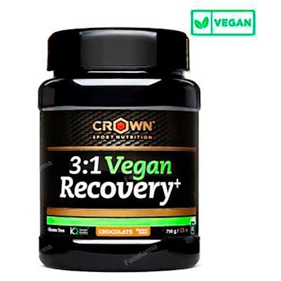 CROWN SPORT NUTRITION 3:1 VEGAN RECOVERY+ CHOC 750 G (15 POR