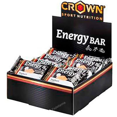 CROWN SPORT NUTRITION ENERGY BAR YOGUR 12 X 60 G