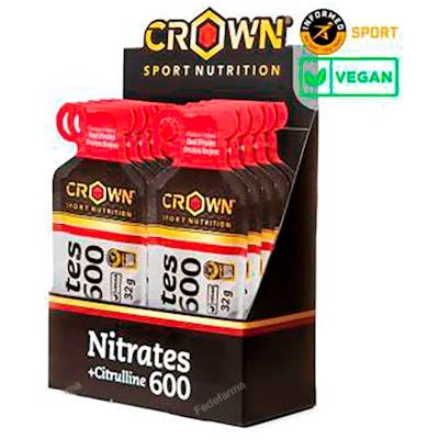 CROWN SPORT NUTRITION NITRATES 600 + CITRULLINE FRUTOS ROJOS