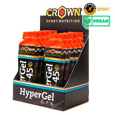 CROWN SPORT NUTRITION HYPERGEL 45 FRESA + CAFEINA FRESA CAFE