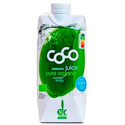 DR. MARTINS COCO DRINK NATURAL agua de coco 500ml BIO