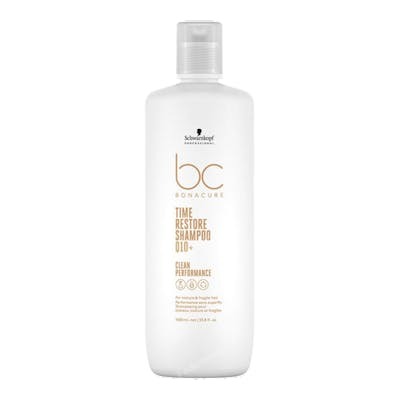 SCHWARZKOPF PROFESSIONAL BC TIME RESTORE CHAMPÚ Q10+ 1000ML