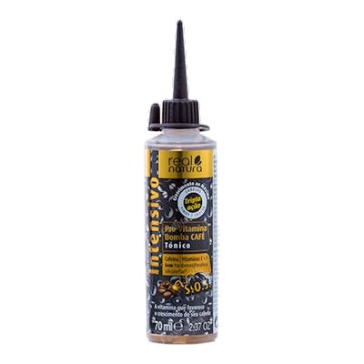 REAL NATURA TONICO SEM SAL PRO-VITAMINA BOMBA CAFE 70ML