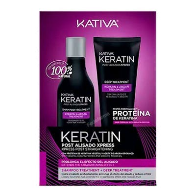 SET TRATAMIENTO KERATIN POST ALISADO XPRESS 2 UN