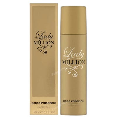 LADY MILLION DESODORANTE SPRAY 150 ML 150 ML