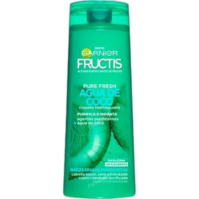 CHAMPU FORTIFICANTE PURE FRESH AGUA DE COCO 360 ML 360 ML