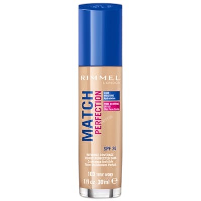 BASE DE MAQUILLAJE MATCH PERFECTION SPF20 30 ML 103 TRUE IVO