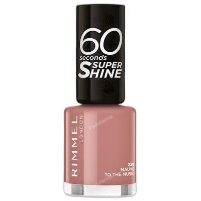 ESMALTE DE UNAS 60 SECONDS SUPER SHINE 8 ML 230 MAUVE TO THE