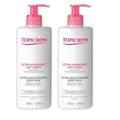 TOPICREM ULTRA HYDRATANT LAIT CORPS 2 X 500 ML