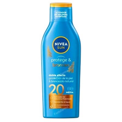 SUN PROTEGE BRONCEA LECHE SOLAR 200 ML SPF 20