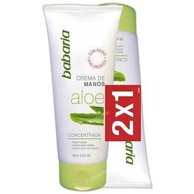 ALOE VERA CREMA DE MANOS 2 X 100 ML NA