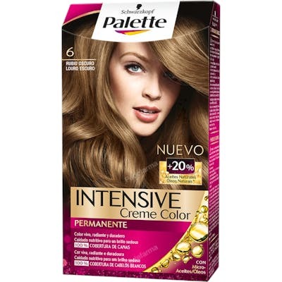 PALETTE INTENSIVE CREME COLOR COLORACION PERMANENTE 6 RUBIO