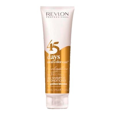 REVLON PROFESSIONAL 45 DAYS SH&CONDT  GOLDEN BLONDES 275ML