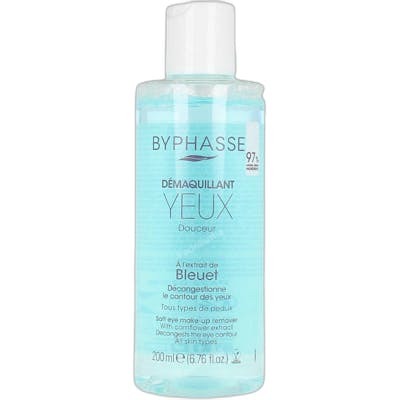 BYPHASSE DOUCEUR DESMAQUILLANTE OJOS EXTRACTO DE ACIANO 200