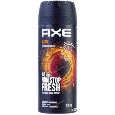 AXE DESODORANTE VAPORIZADOR MUSK 150 ML 150 ML*