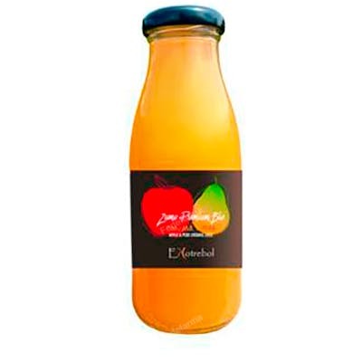 EKOTREBOL ZUMO DE MANZANA PERA PREMIUM 250 ml BIO