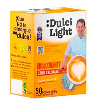 DULCILIGHT edulcorante Zero 50 sbrs