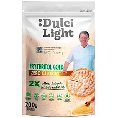 DULCILIGHT ERYTHRITOL Gold  1:2 Doypack 200g