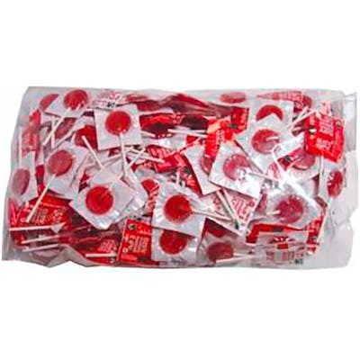 ALTERNATIVA 3 PIRULETAS REDONDAS cereza 200 uds BIO BOLSA