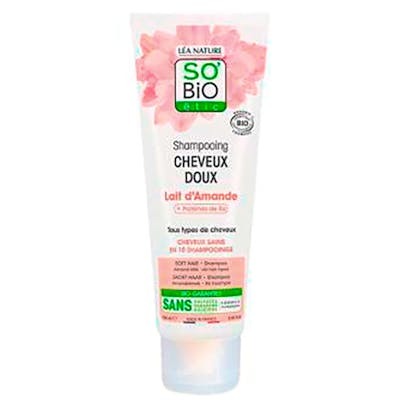 SO´BIO ETIC CHAMPU SUAVE LECHE ALMENDRAS-PROTEINAS ARROZ 250