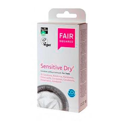 FAIR SQUARED PRESERVATIVOS SENSITIVE DRY 10 uds