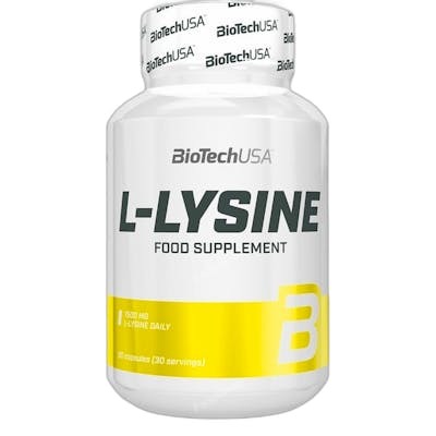 BIOTECHUSA L-LYSINE - 90 CAPSULAS