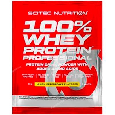 SCITEC NUTRITION 100% WHEY PROTEIN 30G LIMON-TARTA DE QUESO