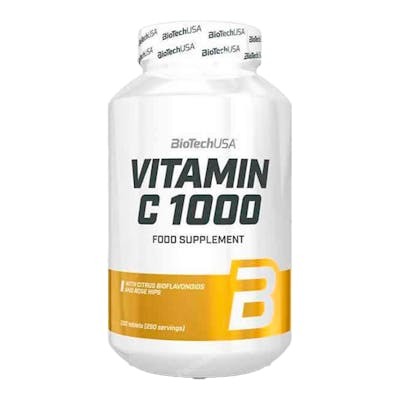 BIOTECHUSA VITAMIN C 1000 BIOFLAVONOIDS - 250 COMPRIMIDOS