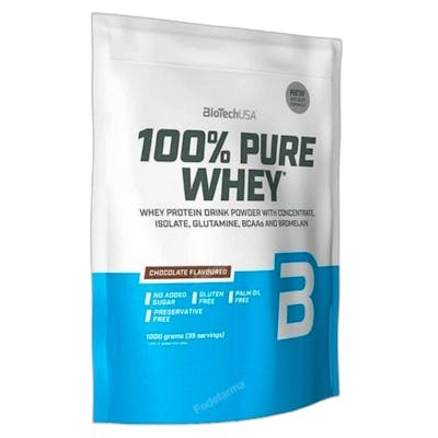 BIOTECHUSA 100% PURE WHEY TARTA DE MANZANA - 1000G