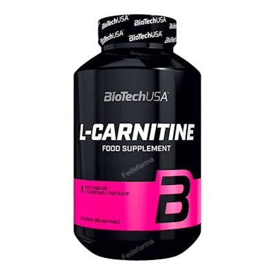 BIOTECHUSA L-CARNITINE 1000 MG  - 60 COMP