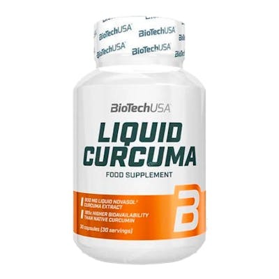 BIOTECHUSA LIQUID CURCUMA  - 30 CAPSULAS