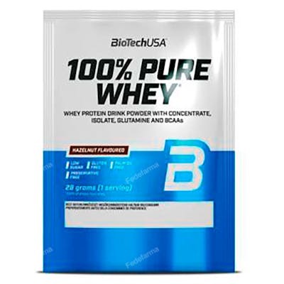 BIOTECHUSA 100% PURE WHEY AVELLANA - 28G