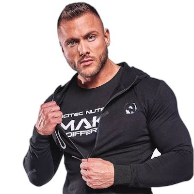 SCITEC NUTRITION MILES MEN SWEATER BLACK XL