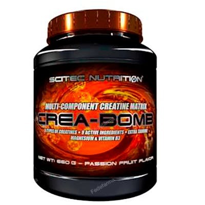 SCITEC NUTRITION CREA-BOMB 660G FRUTA PASION