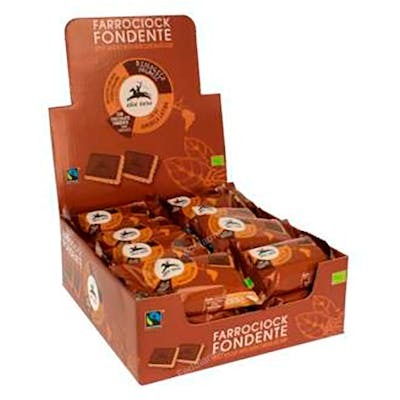 ALCE NERO GALLETAS ESPELTA Chocolate Negro 24uds