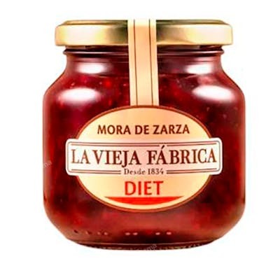 LA VIEJA FABRICA MERMELADA DE MORA DIET con fructosa 280 gr